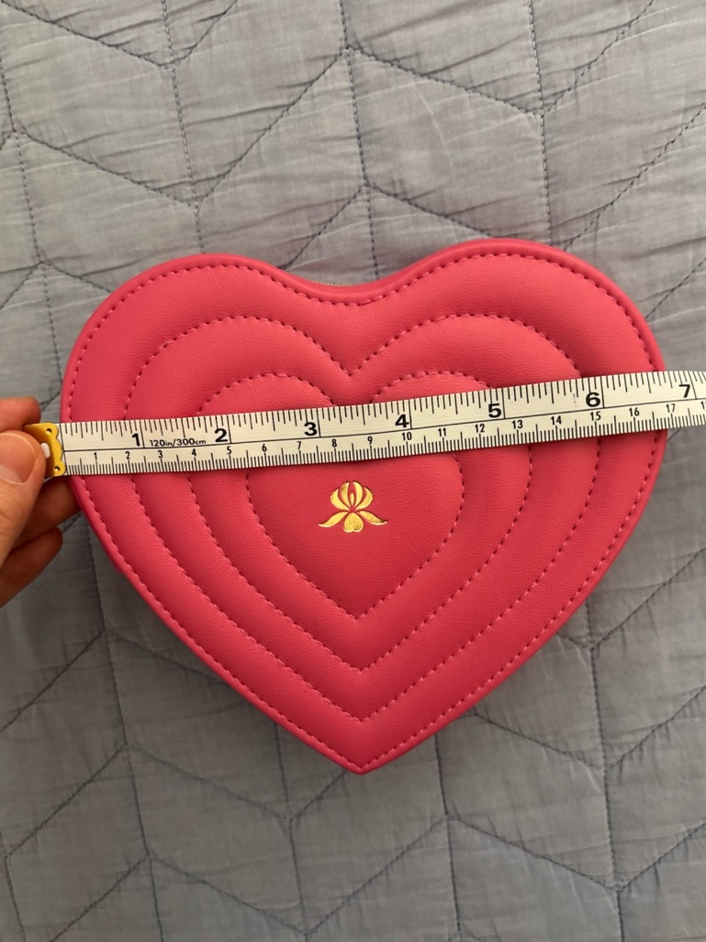Heart-Shaped Pink Jewelry Case - Picture 7 of 7